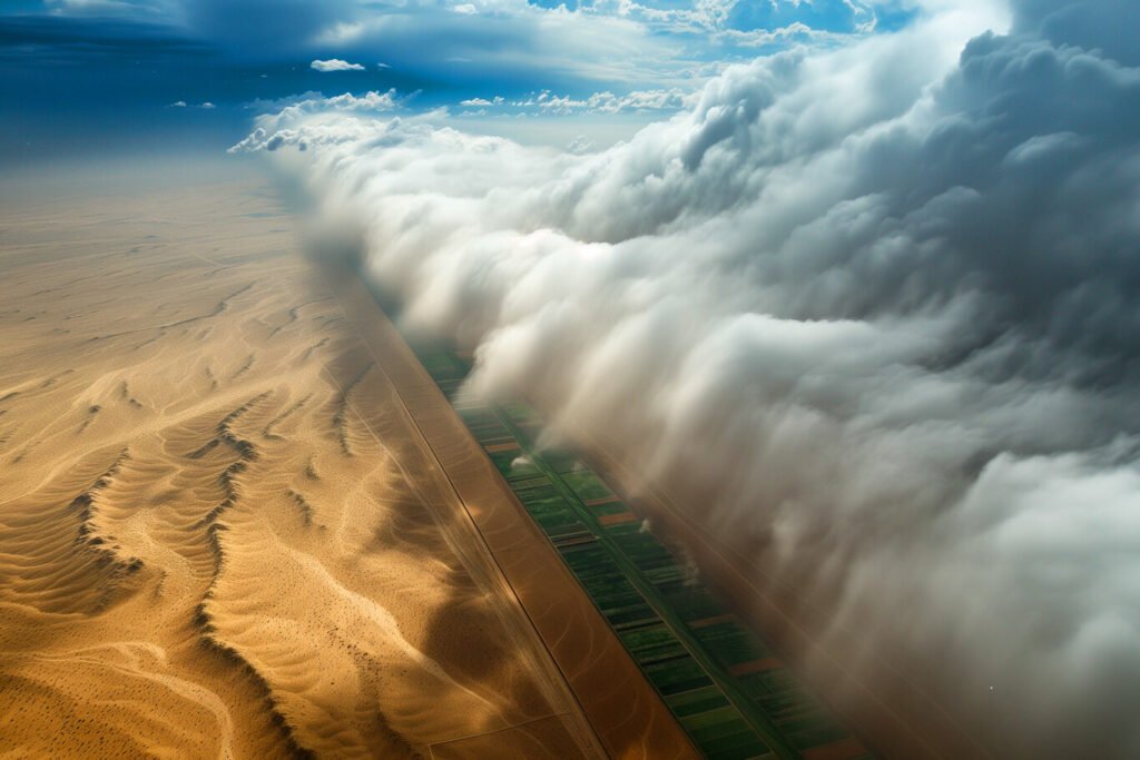 Siembra de nubes o cambio climático Esto fue lo que generó las