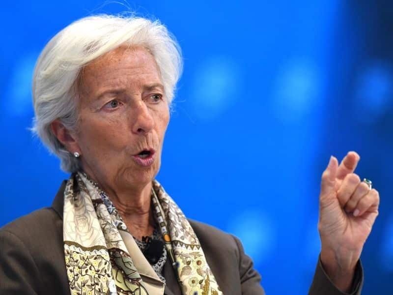 christine lagarde, exfuncionaria del fmi y presidente del banco central europeo