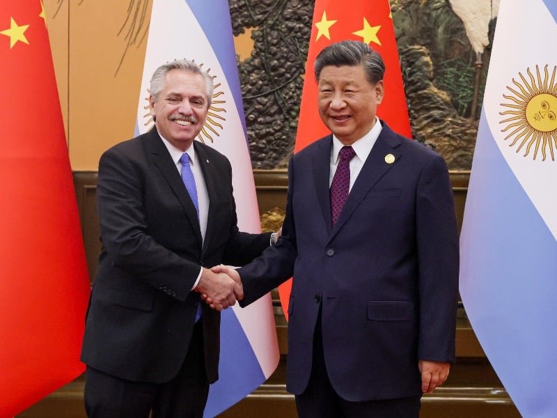 El presidente Alberto Fernández mantuvo este miércoles una reunión bilateral con su par de la República Popular China, Xi Jinping