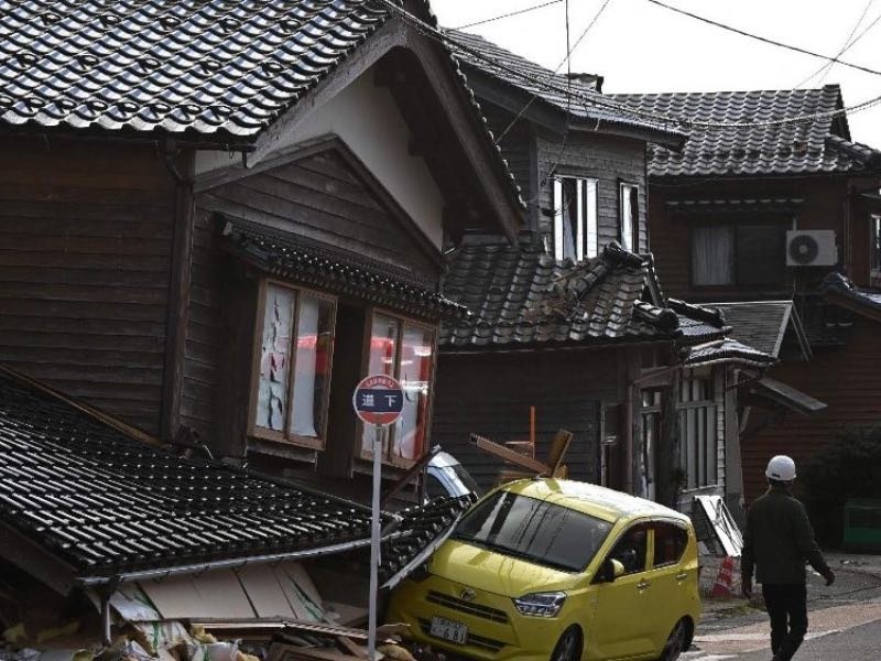 casas destruidas tras el sismo