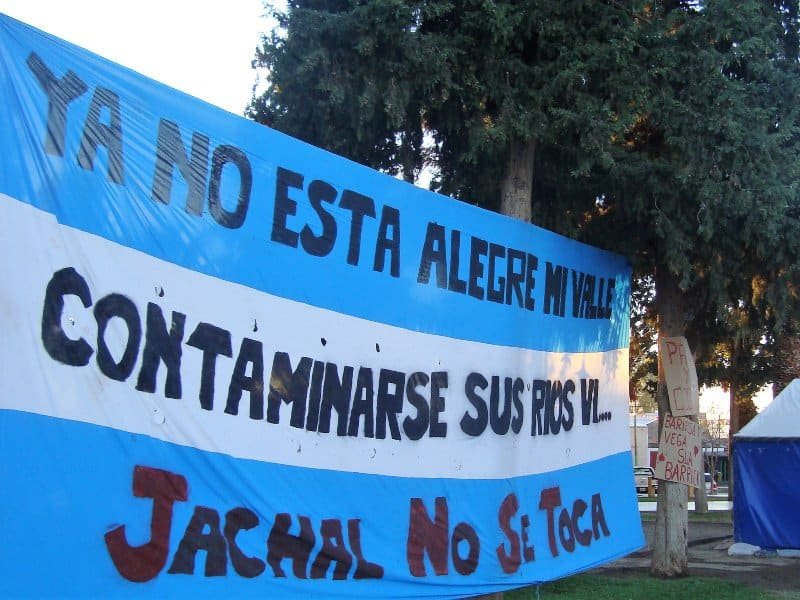 (Foto: Asamblea Jáchal no se toca).