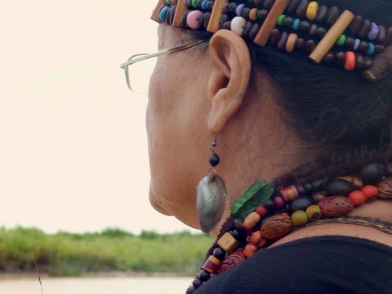 La cacique Nalá, Clara Romero, indígena urbana Qom.