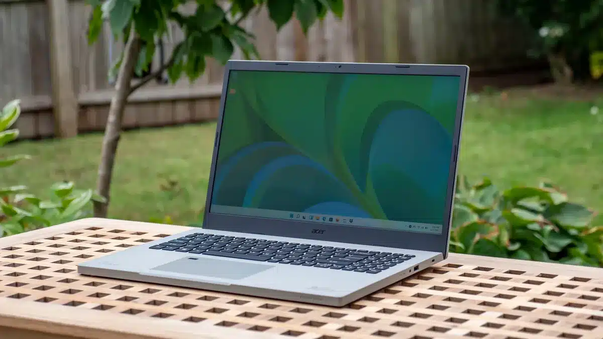 La laptop Aspire Vero de Acer está hecha con los más estrictos estándares de sostenibilidad.