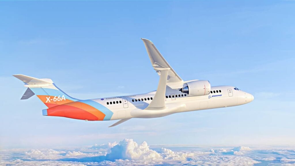 NASA y Boeing trabajan en conjunto en su avión X-66.