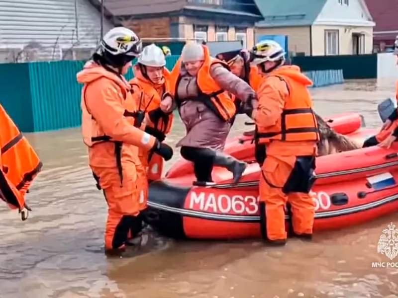 inundaciones en Rusia