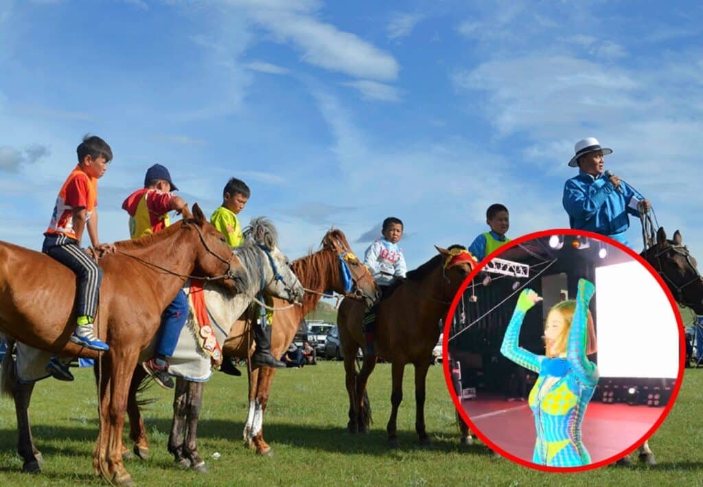 Polémica en Mongolia: asisten a una fiesta electrónica a caballo