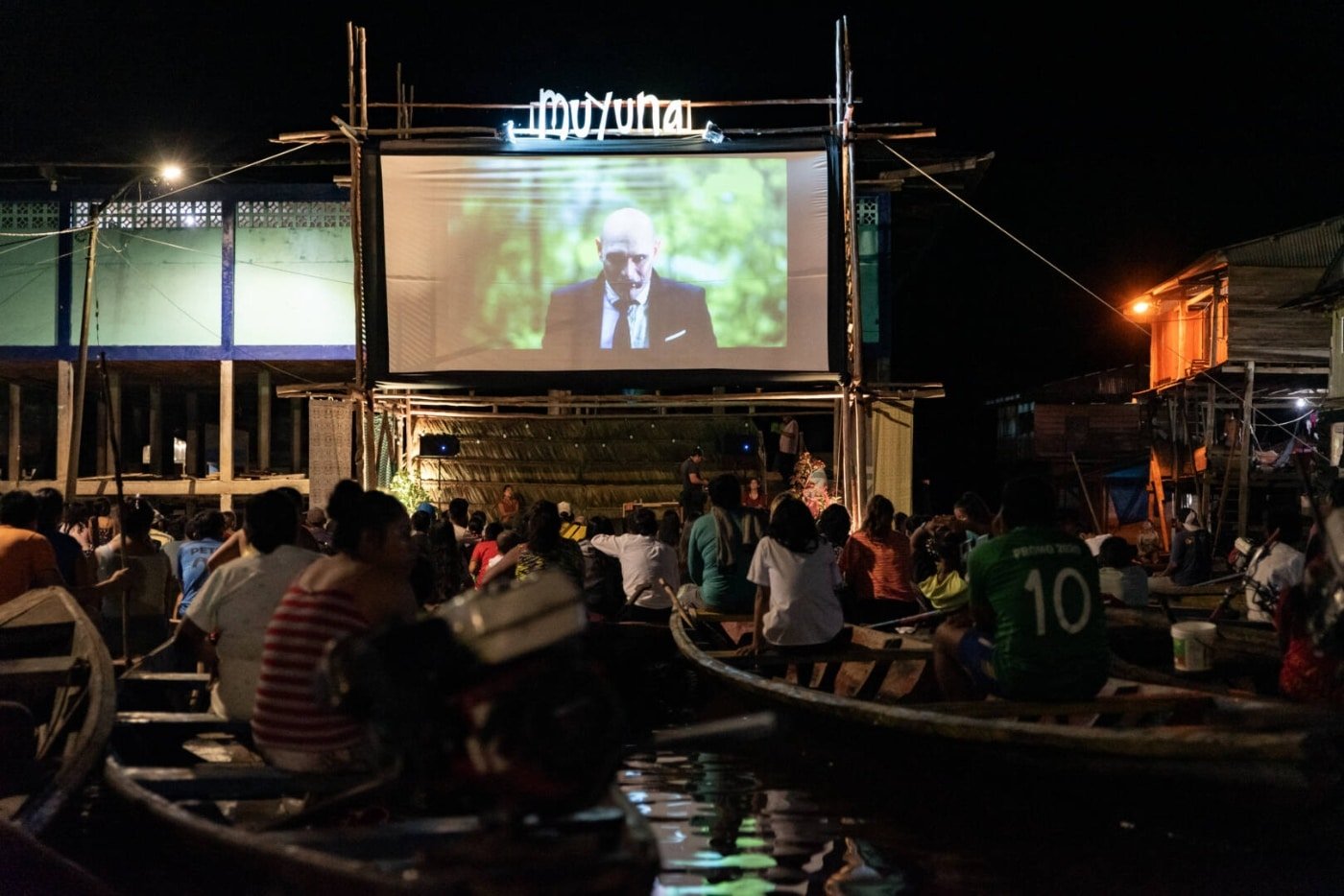 El Festival de Cine Muyuna en Iquitos, Perú.