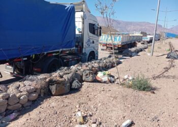 ¡Vergonzoso! La montaña de basura que emerge en el Paso Internacional Chile-Argentina