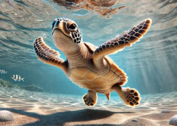 Las tortugas bobas y su sorprendente “danza” magnética