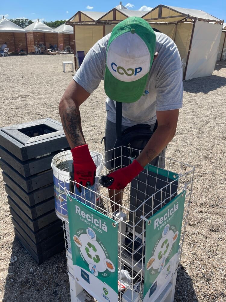 ¡Playas limpias! ReCCUpero ya recicló unas 7 mil toneladas de residuos en la Costa Atlántica