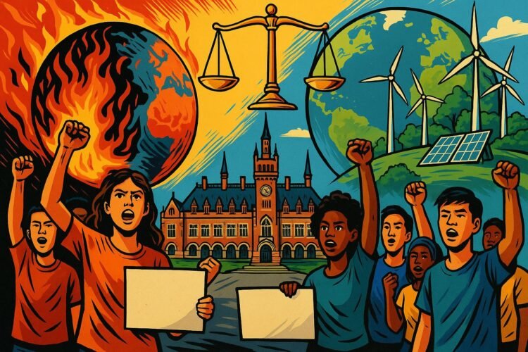 Optimismo testarudo: la campaña juvenil que redefinió el Derecho Climático