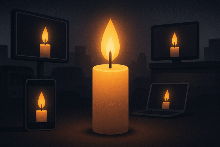 ¿Viste la vela en los colectivos? Te invito a cambiar tu pantalla para ensayar la paz