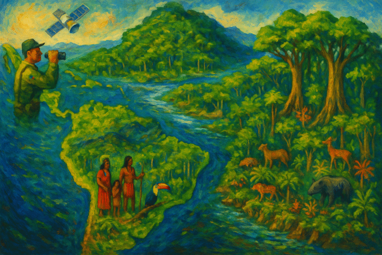 ¿Cómo se protege la naturaleza en la Amazonia, Panamá y México?