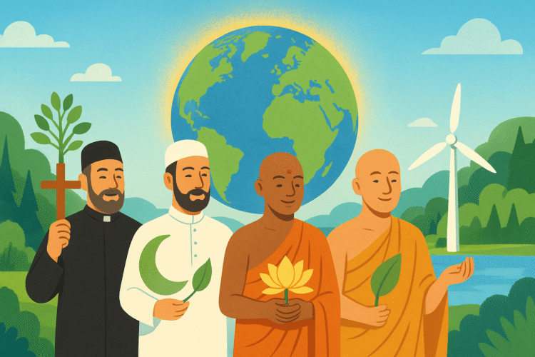Cómo la religión puede movilizar al 87% de la población mundial a la acción climática