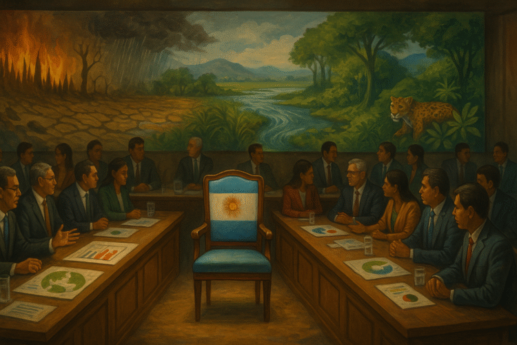 La gran silla vacía de Argentina en Lima: Milei, el negacionismo climático y el retroceso del multilateralismo