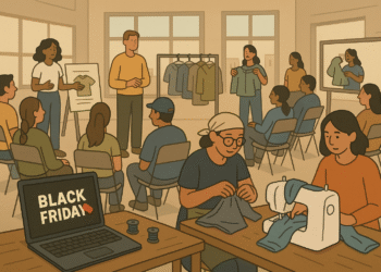 Cuál es la empresa de indumentaria que celebra el Black Friday reparando ropa gratis de cualquier marca