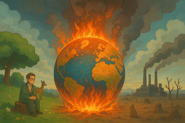 Ebullición planetaria y ecocidio: el imperativo jurídico de transitar del antropocentrismo al biocentrismo