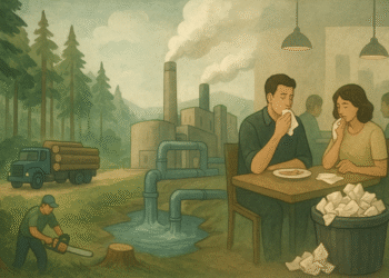 El costo ambiental oculto de las servilletas de papel: cada una usa 10 litros de agua