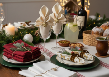 Servilletas de tela: la tendencia que se impone en esta Navidad 