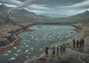 La mortandad de gran cantidad de peces delata las consecuencias del extractivismo sin control