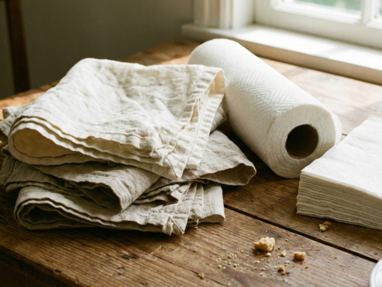 ¿Servilletas de tela o de papel? El impacto ambiental detrás de una elección cotidiana