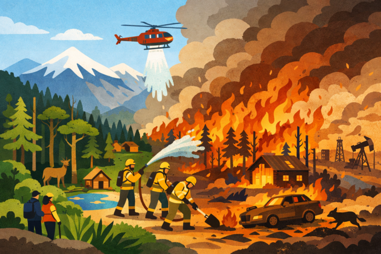 Incendios en la Patagonia argentina: cambio climático, negacionismo y falta de financiamiento para el manejo del fuego