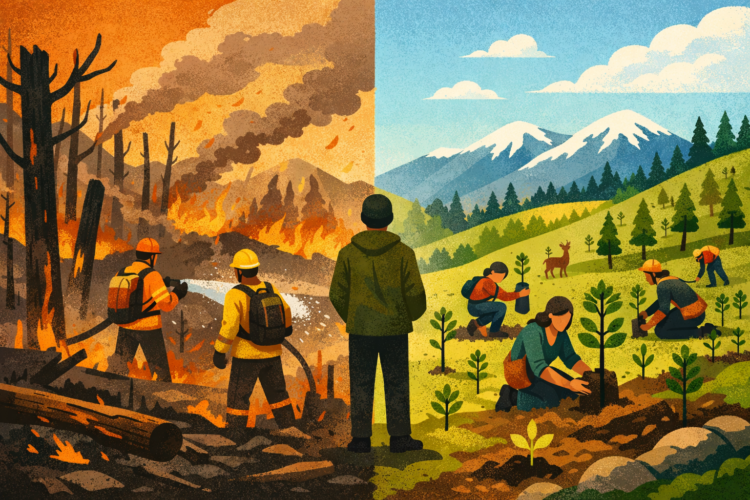 Incendios en la Patagonia: callar, a veces, es decir