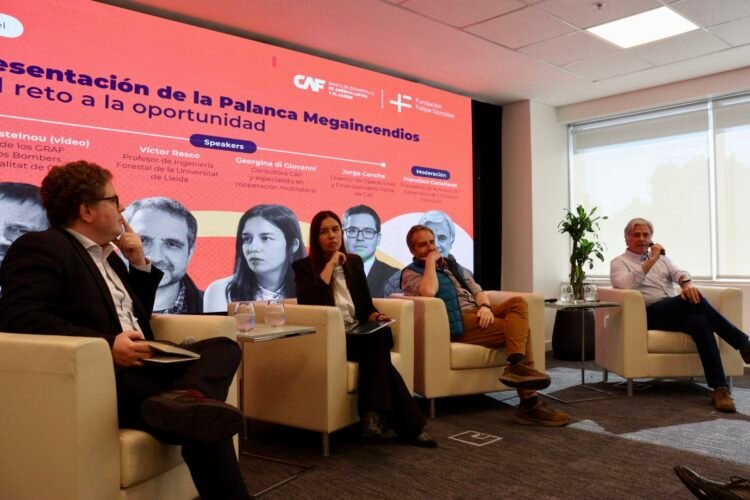 Expertos internacionales y CAF presentaron en Buenos Aires un plan de acción contra los megaincendios forestales en América Latina