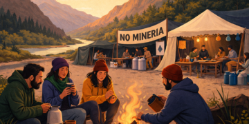 La resistencia que crece en Uspallata en defensa del agua y por el freno de la megaminería