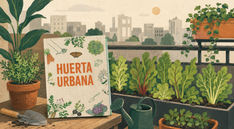 Huerta urbana: el libro que invita a cultivar incluso en el balcón