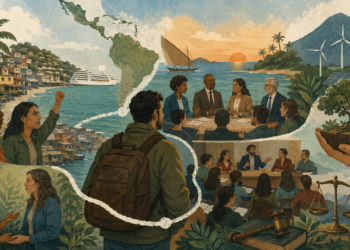 Bitácora de un viaje por las heridas abiertas de América Latina: ecocidio, defensores ambientales, transición energética y litigio ambiental
