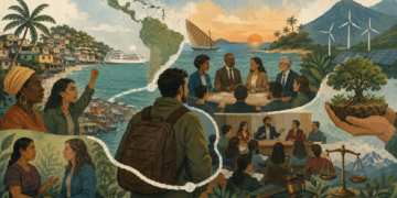 Bitácora de un viaje por las heridas abiertas de América Latina: ecocidio, defensores ambientales, transición energética y litigio ambiental
