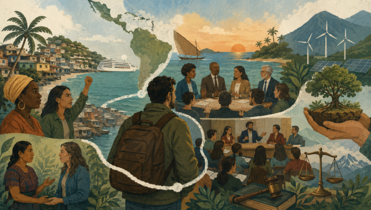 Bitácora de un viaje por las heridas abiertas de América Latina: ecocidio, defensores ambientales, transición energética y litigio ambiental