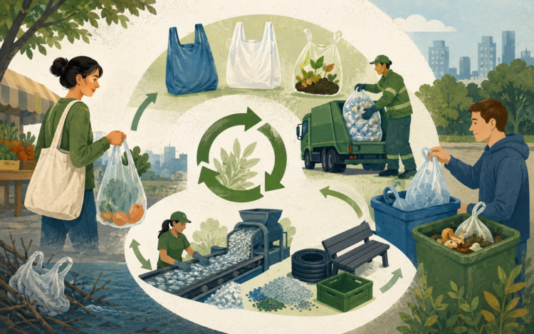 Repensar el uso de las bolsas plásticas desde la economía circular es una realidad