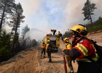Los incendios forestales en la Patagonia contaminan el agua que beben miles de personas