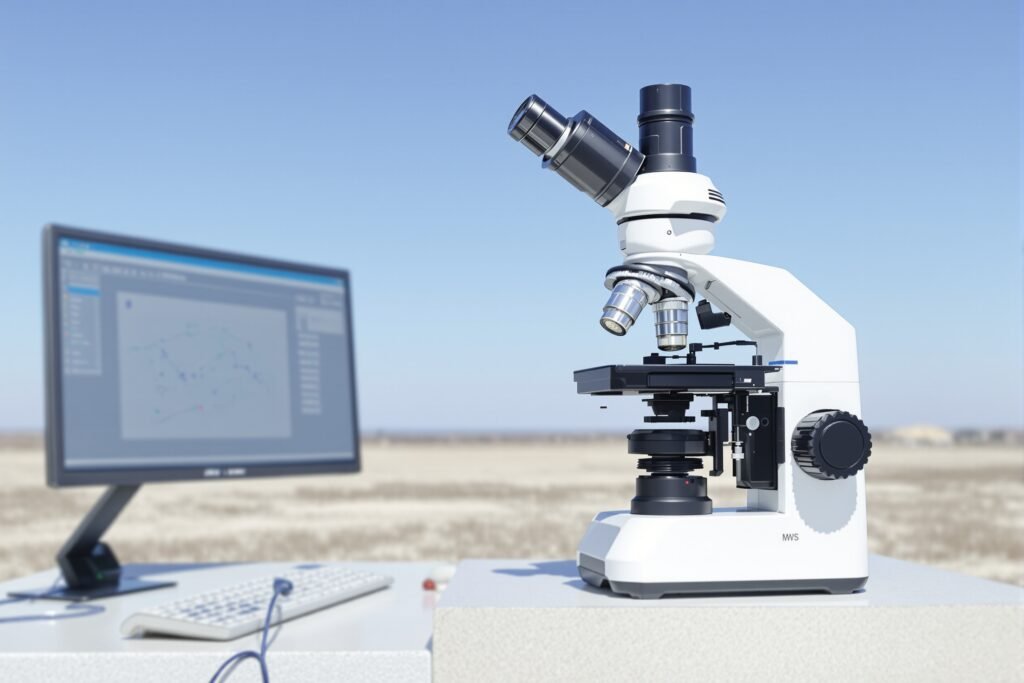 Laboratorio de investigación médica donde se desarrollan terapias innovadoras como el tratamiento para ELA