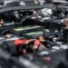 Celdas de batería de ion-litio para vehículos eléctricos en primer plano, representando el reciclaje de baterías en Corea del
