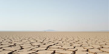 Tierra agrietada por la sequía, símbolo de la desertificación que enfrentan los países del Sur global.
