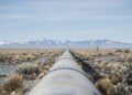 Infraestructura de gas en la Patagonia argentina, región clave para el desarrollo de Vaca Muerta.