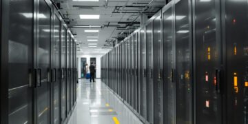 Infraestructura tecnológica que representa el tipo de inversiones que el súper RIGI busca atraer en Argentina.