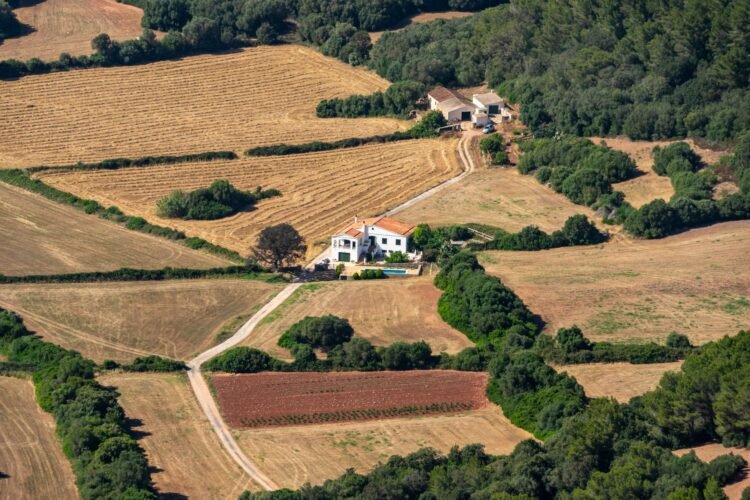 Tierra agrietada por la sequía en la península ibérica durante el verano extremo de 2026.