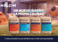 Holcim renueva el diseño de sus bolsas de cemento: colores, QR y menos tinta