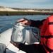 Chubut monitorea microplásticos en su costa para construir una línea de base propia