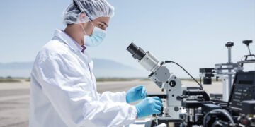 Investigadora trabajando en laboratorio, imagen representativa del caso Virginia Aparicio y la persecución en el INTA.