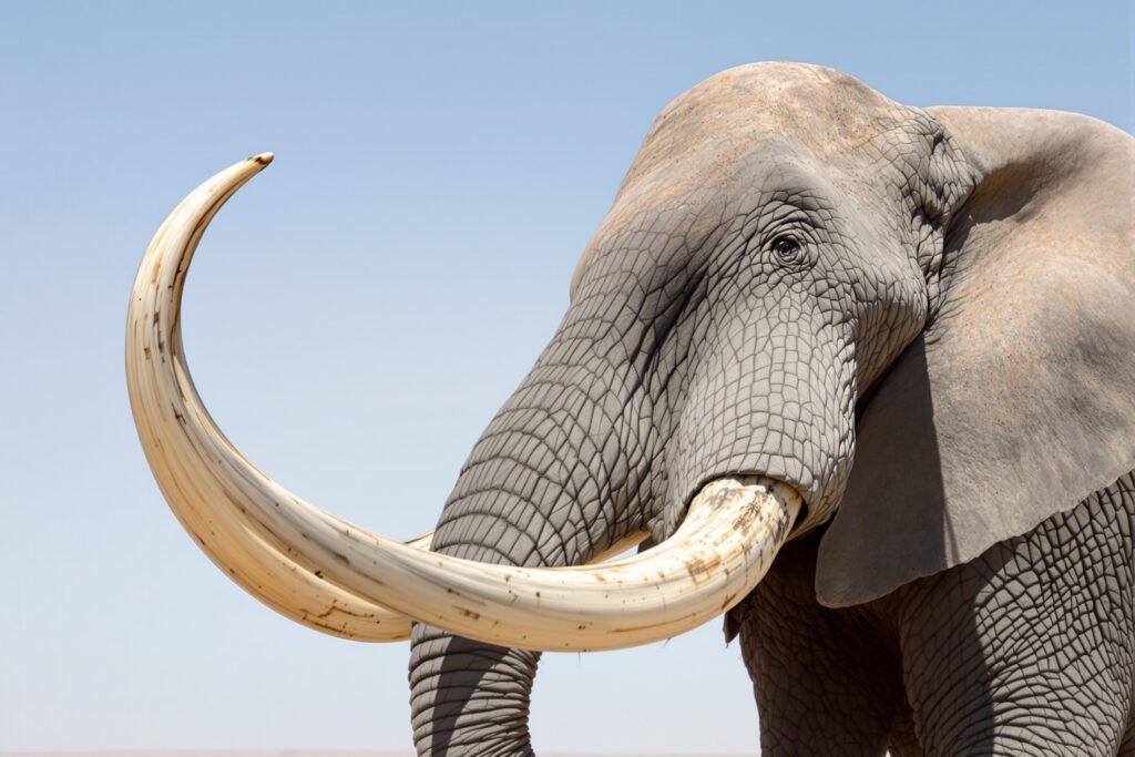 Colmillos de elefante confiscados en operativo contra el tráfico de fauna silvestre en Vietnam.