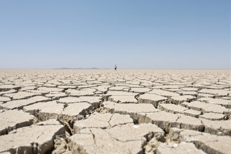 Tierra agrietada por la sequía en Centroamérica, una de las regiones más afectadas por El Niño 2026-2027.