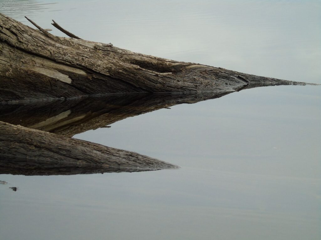 Río Paraná con niveles bajos de agua durante período de bajante extrema.