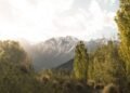 Valle de montaña en las sierras de Córdoba donde se encuentra el ecopueblo Umepay.
