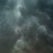 Cielo gris cubierto de nubes bajas sobre la región pampeana argentina