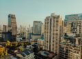 Distrito financiero de Bangkok, sede de las reuniones anuales del FMI y Banco Mundial donde el financiamiento climático estuv